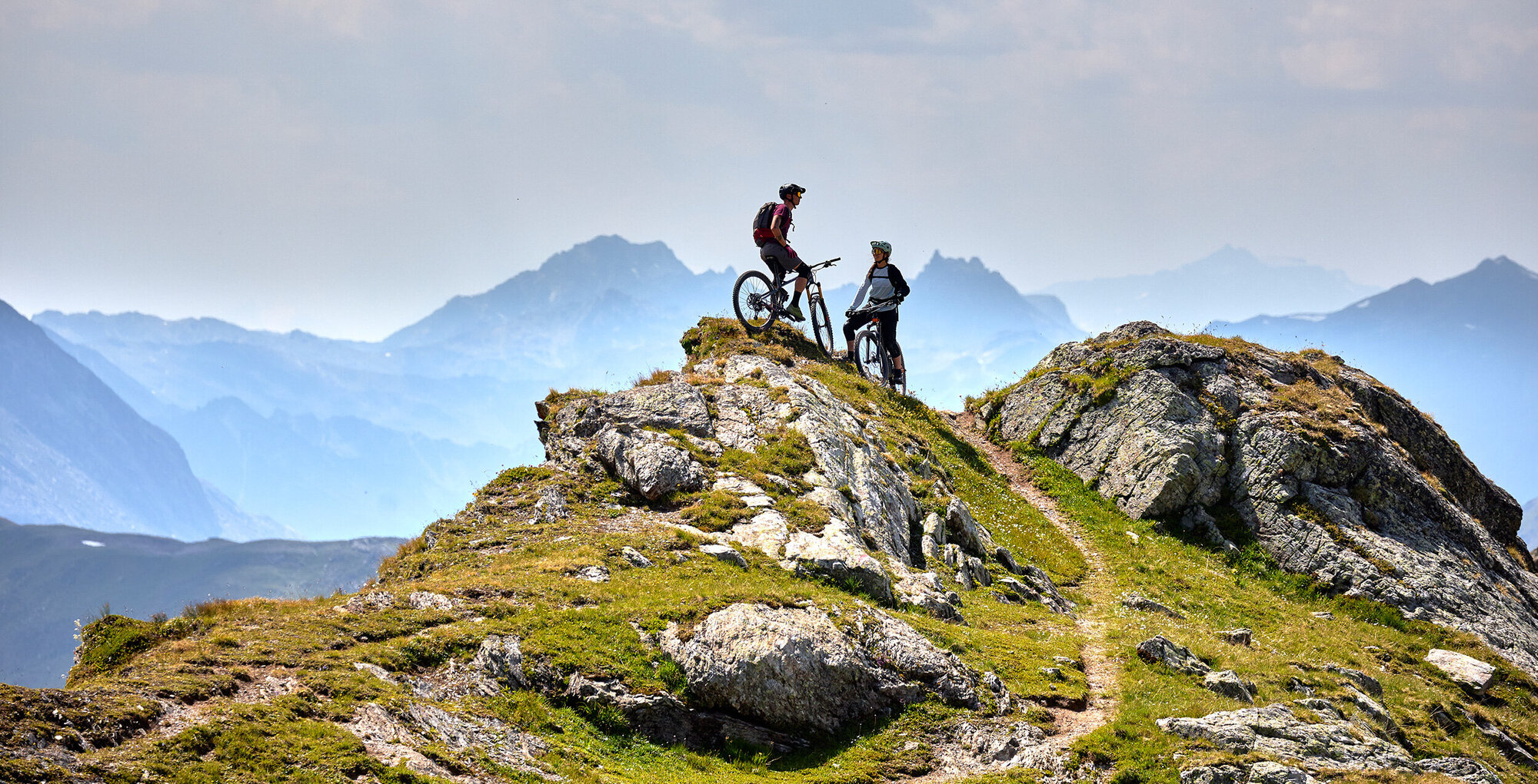   Mountain biking in Ischgl